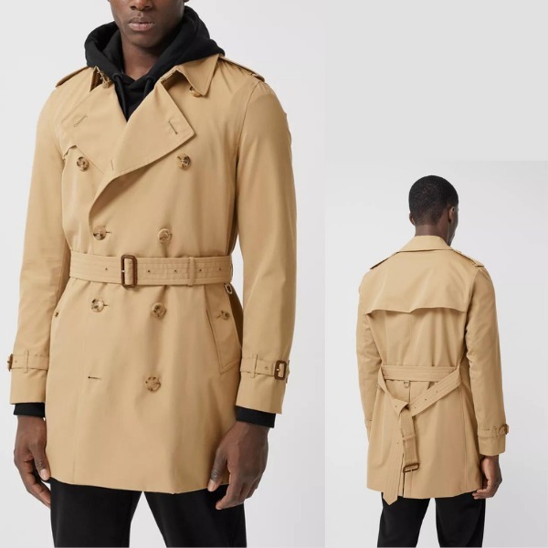 Burberry トレンチコート 【BURBERRY】トレンチコート ショート ウィンブルドン 直営店(10)