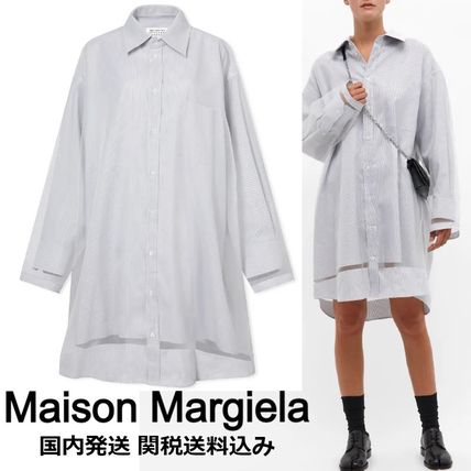 ストライプ Maison Margiela x ワンピース(レディース)|新作を海外 ストライプ Maison Margiela x ワンピース(レディース)|新作を海外