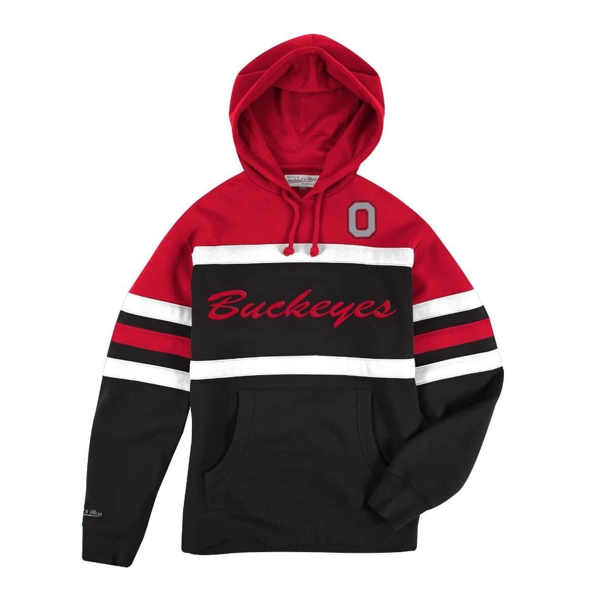 Mitchell & Ness NFL オハイオ ステイト バックアイズ パーカー