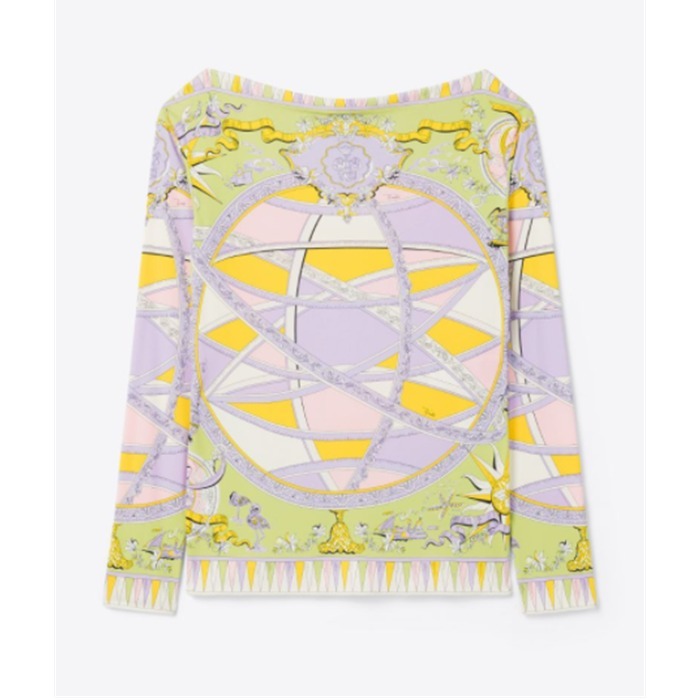 エミリオプッチ直営◇Astrolabio-Print Top◇トップス◇おしゃれ T ...