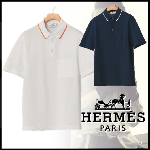 当社の
ポロシャツ 「piquresSellier」 【HERMES】 Tシャツ・カットソー 当社の
ポロシャツ 「piquresSellier」 【HERMES】 Tシャツ・カットソー