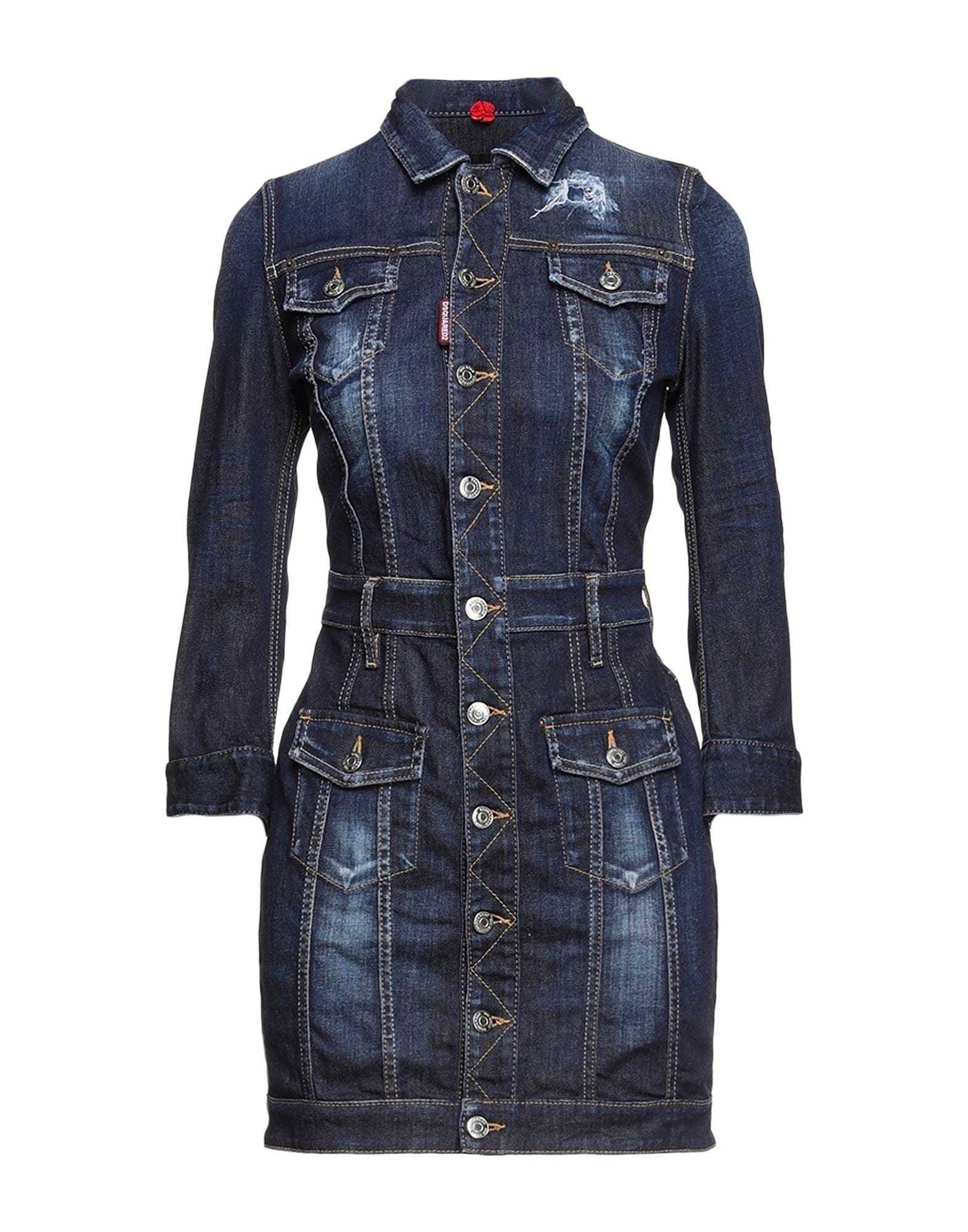 D SQUARED2 ワンピース 関税込★DSQUARED2 デニムシャツ ドレス ワンピース 国内発送(5)