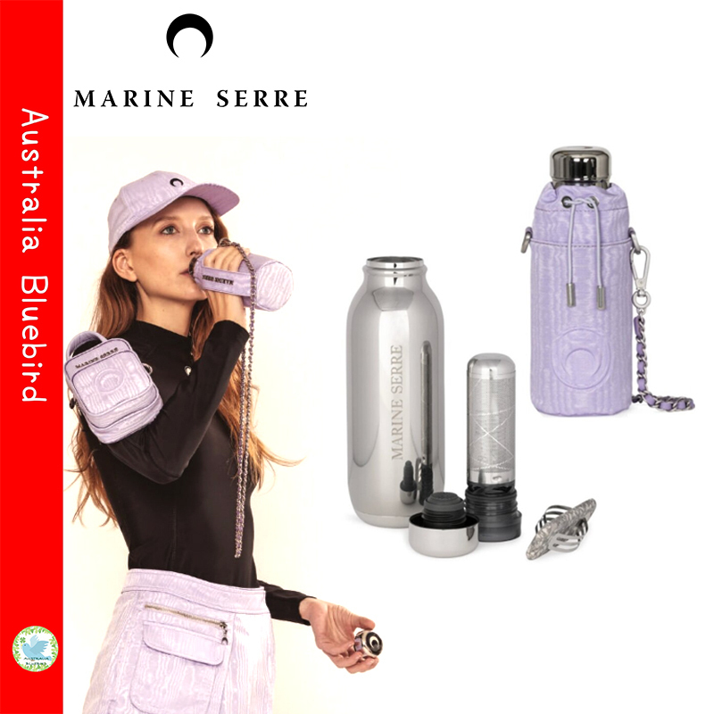 特価商品 ★Marine Serre★チェーンストラップ付き ティーボトルホルダー タンブラー 特価商品 ★Marine Serre★チェーンストラップ付き ティーボトルホルダー タンブラー