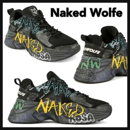 ネイキッドウルフNAKED WOLFE■20AW TITANタイタンスニーカー