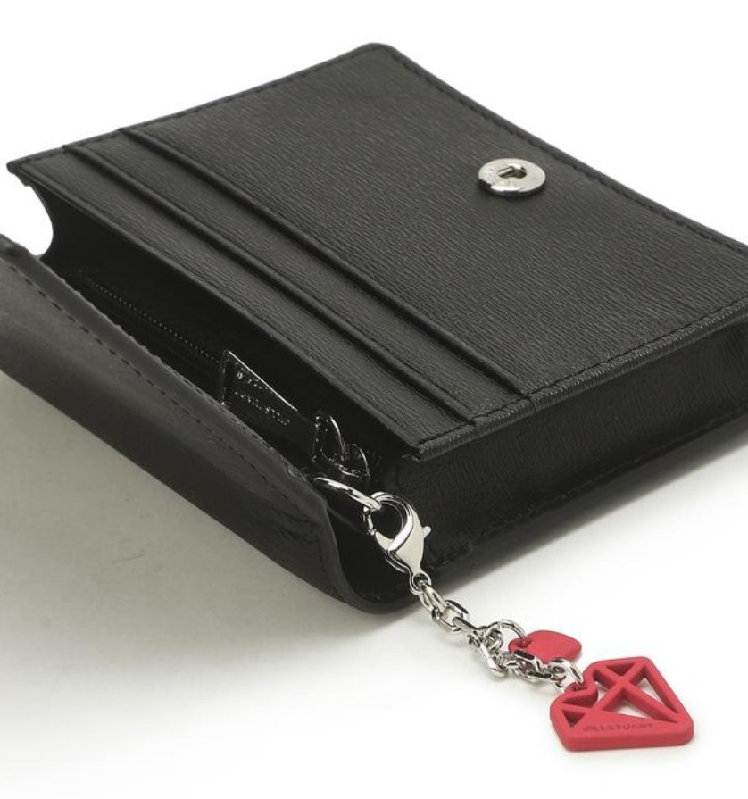 関税込☆JILLSTUART☆[GELATO] PETIT CHARM COWHIDE HALF WALLET