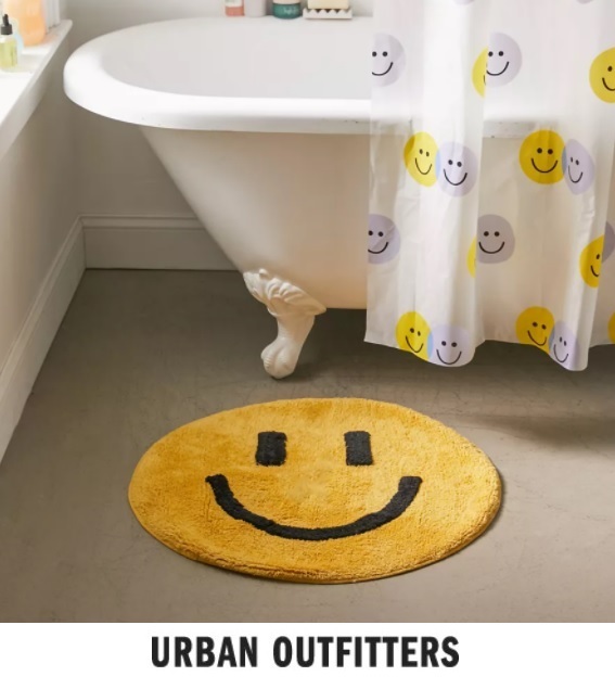 クリスマス特集2021 入手困難アイテム!!【URBAN OUTFITTERS】Happy Face Bath Mat バス・ランドリー クリスマス特集2021 入手困難アイテム!!【URBAN OUTFITTERS】Happy Face Bath Mat バス・ランドリー