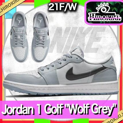 Nike JORDAN 1 2021-22FW Air Jordan 1 Low G (NIKE AIR JORDAN 1 LOW GOLF WOLF GREY, DD9315-002 /DD9315002)