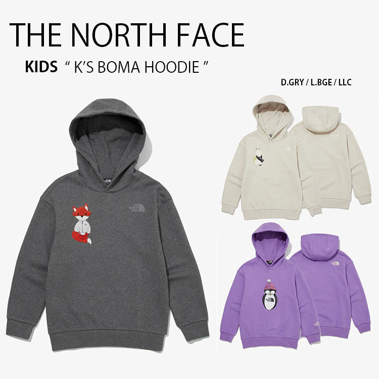 THE NORTH FACE K'S BOMA HOODIE ノースフェイス キッズ ボマ