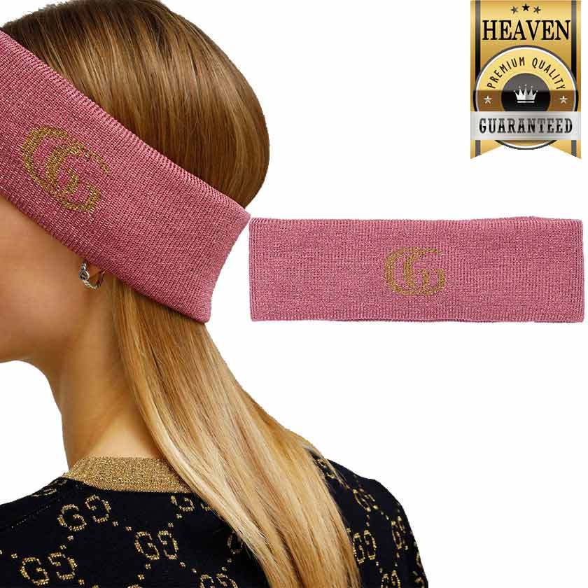 累積売上総額第１位【GUCCI★グッチ】FAUX FLANNEL HEADBAND
