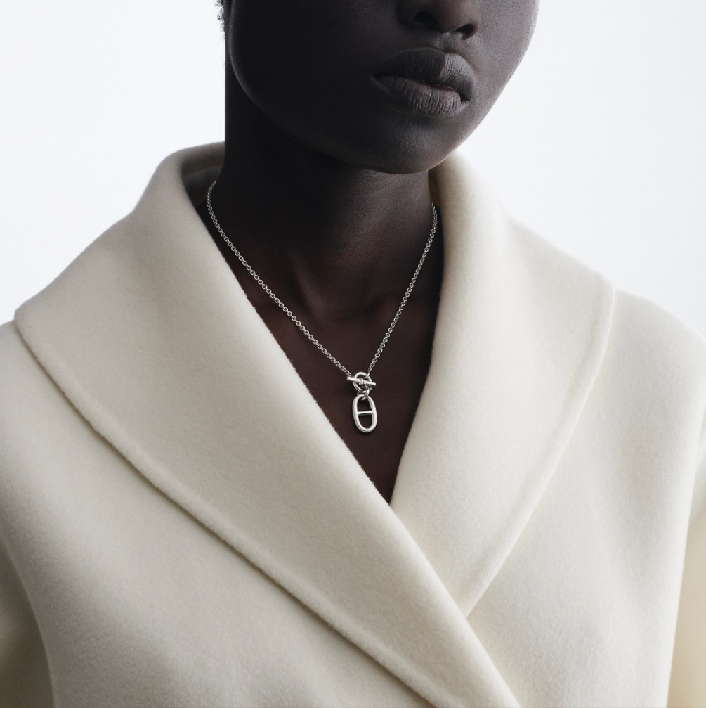 【新作★大人気】HERMES アンカーチェーン ネックレス♡ 1つは欲しい♡】エルメス アンカーチェーン ネックレス