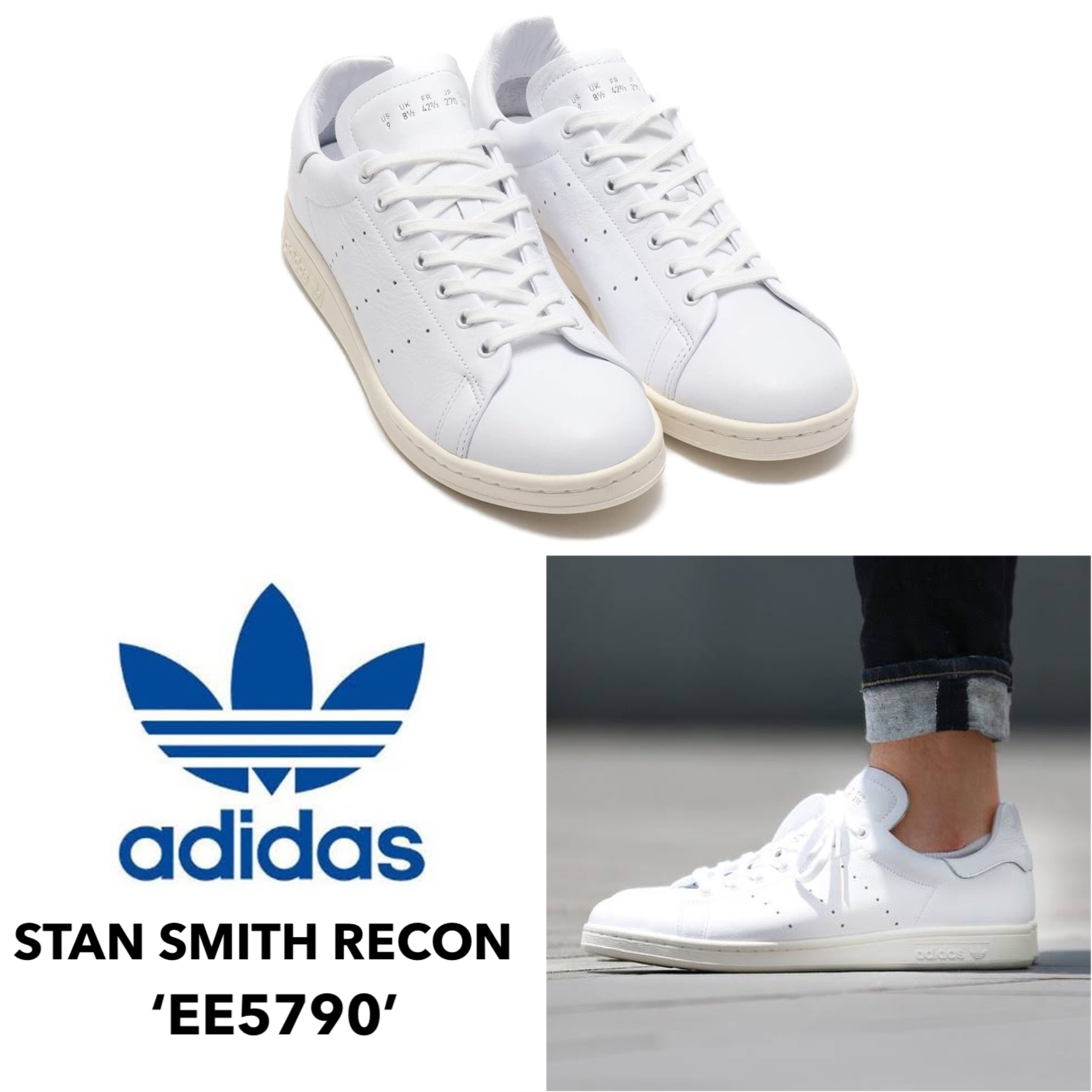 人気！adidas ☆ STAN SMITH RECON ‘EE5790’ Triple White