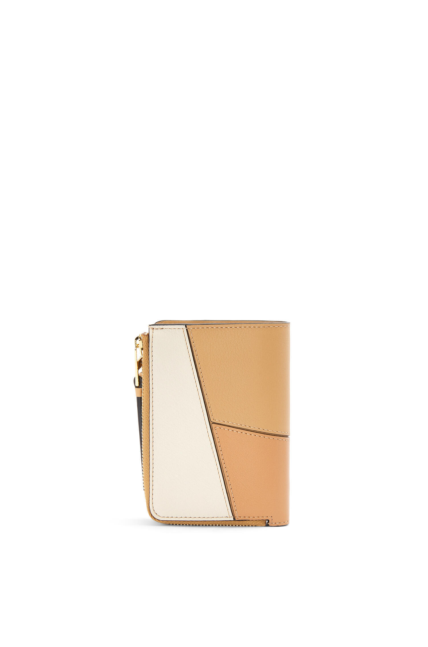 【LOEWE】パズル スリム ジップ バイフォールド ウォレット