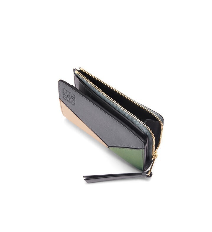 LOEWE】パズル スリム ジップ バイフォールド ウォレット (LOEWE ...
