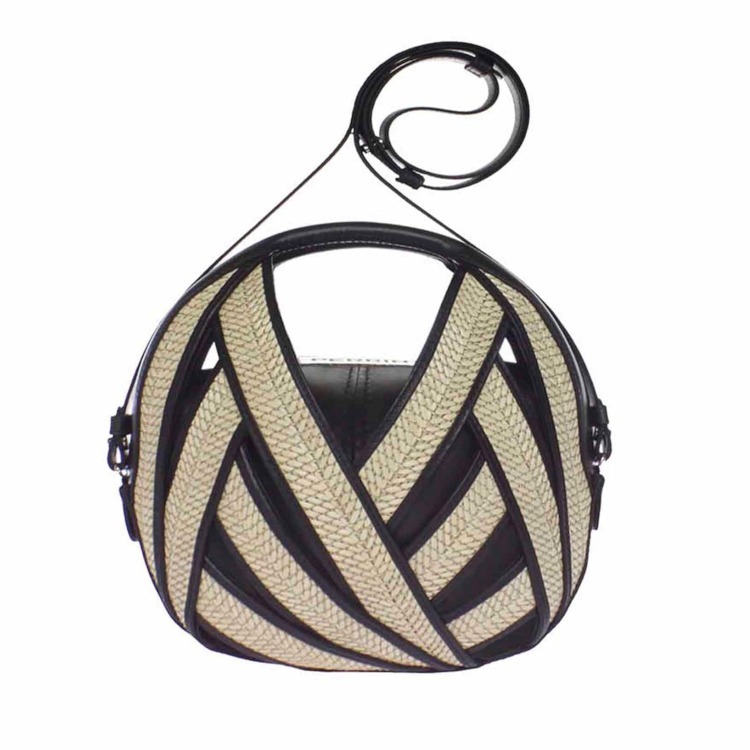 PERRIN Paris☆LE PETIT PANIER ラフィアリトルバスケット☆送込