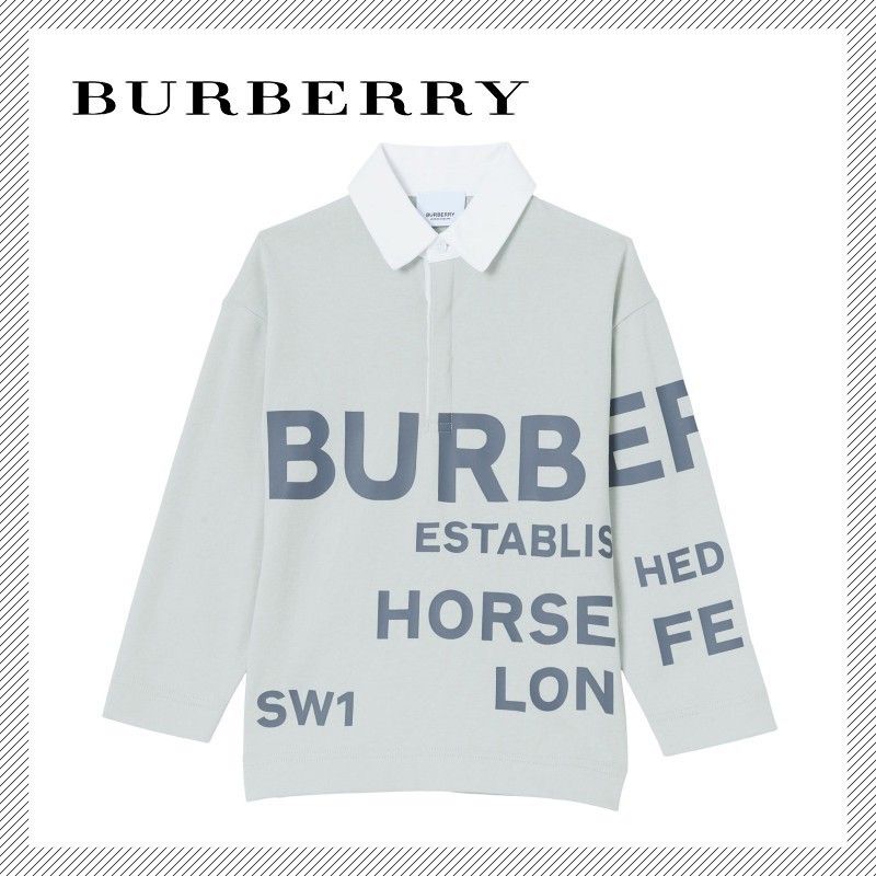 大人OK【送関込】Burberry☆ チェック襟・ボーイズポロシャツ - cert ...