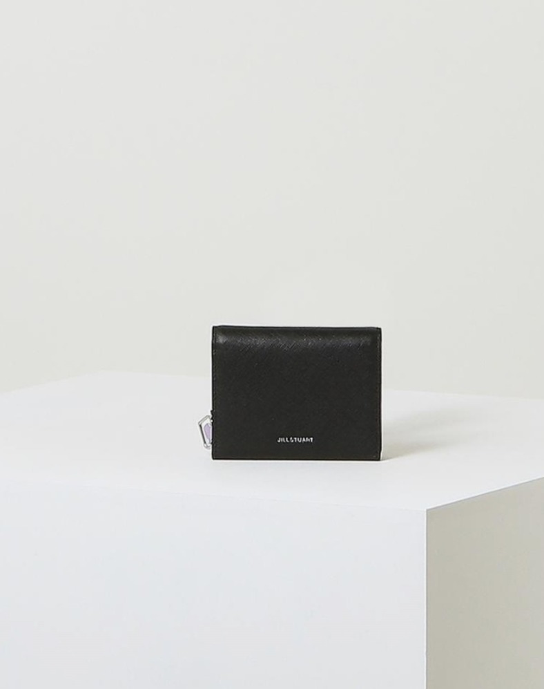 [JILLSTUART]★韓国人気★MONOCHROMATIC COWHIDE HALF WALLET JILLSTUART]☆韓国人気☆MONOCHROMATIC COWHIDE HALF WALLET