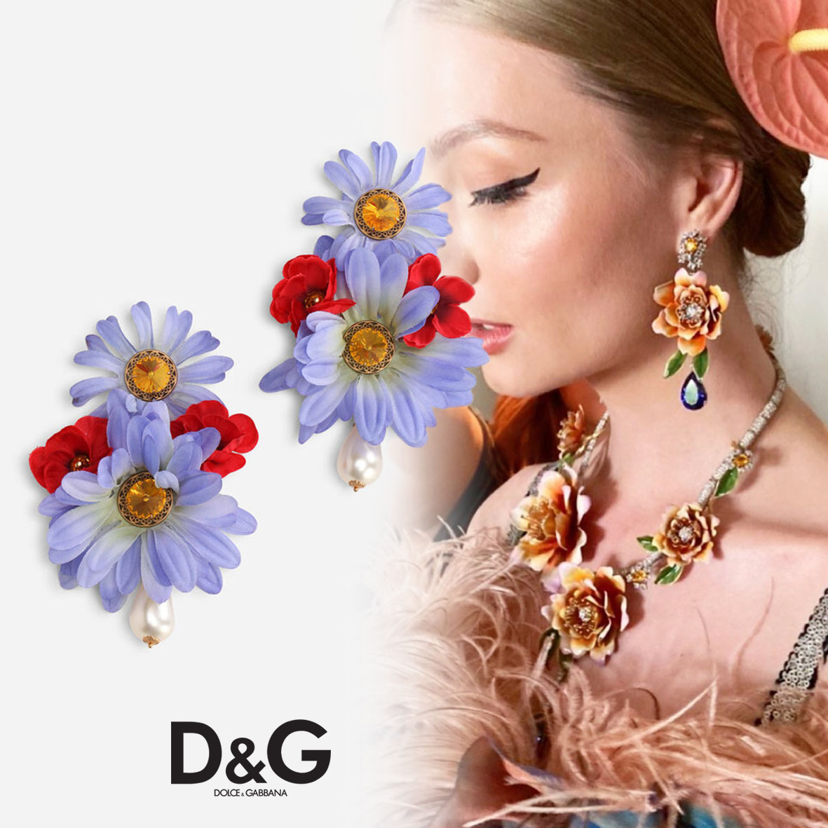 ショッピング最安」 【Dolce&Gabbana】スイングイヤリング