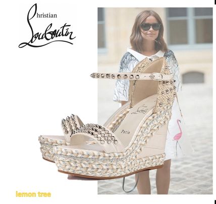 スタッズ Christian Louboutin x サンダル・ミュール(レディース ...