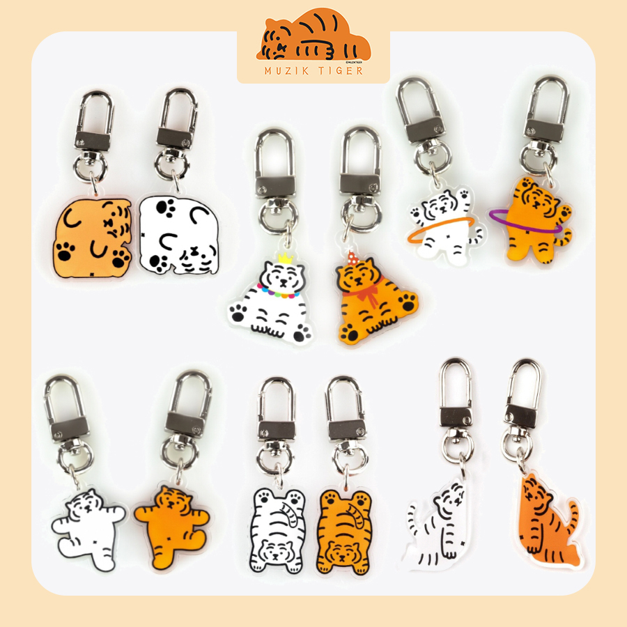 【MUZIK TIGER】Keyring★2EA SET Series ①