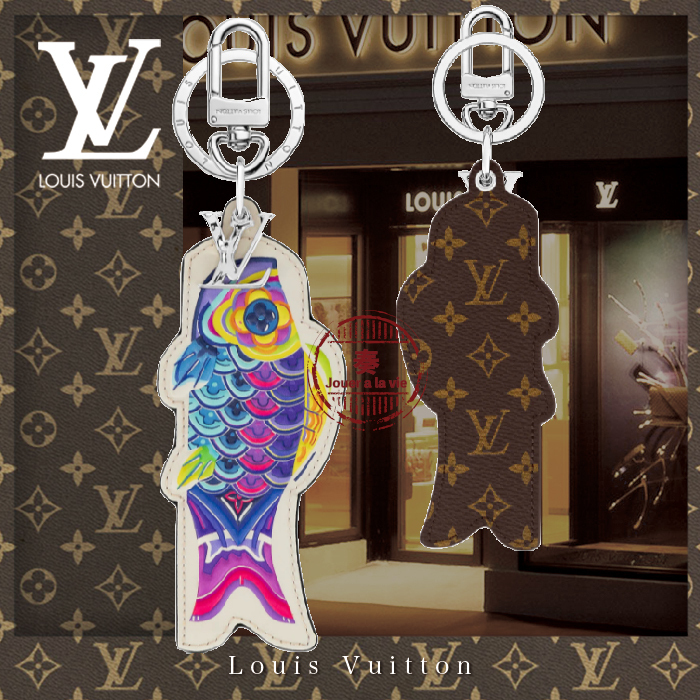 22SS直営☆新作☆LouisVuitton★ポルト クレ・ LVカルプ コイ★ キーケース・キーリング 22SS直営☆新作☆LouisVuitton★ポルト クレ・ LVカルプ コイ★ キーケース・キーリング
