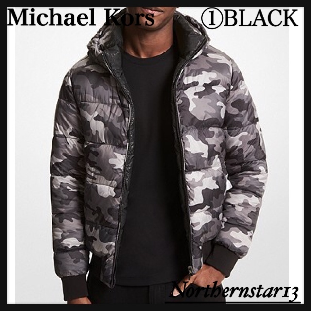 Michael Kors ダウンジャケット 【Michael Kors】Reversible Camouflage Puffer Jacket*各色(3)