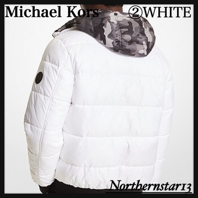 Michael Kors ダウンジャケット 【Michael Kors】Reversible Camouflage Puffer Jacket*各色(7)
