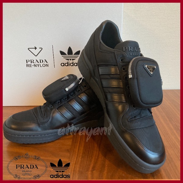 在庫あり☆超希少 adidas for Prada Re-Nylon Forum スニーカー