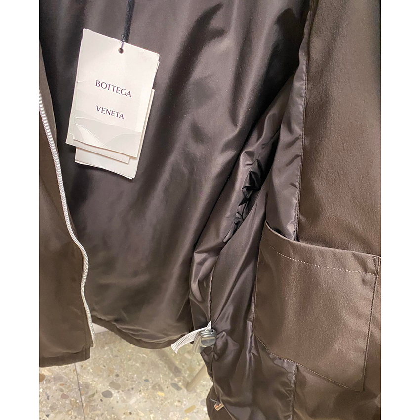 VIP★BOTTEGA VENETA サテン フード付きジャケット BOTTEGA VENETA☆【完売間近】HOODED JACKET フード ジャケット