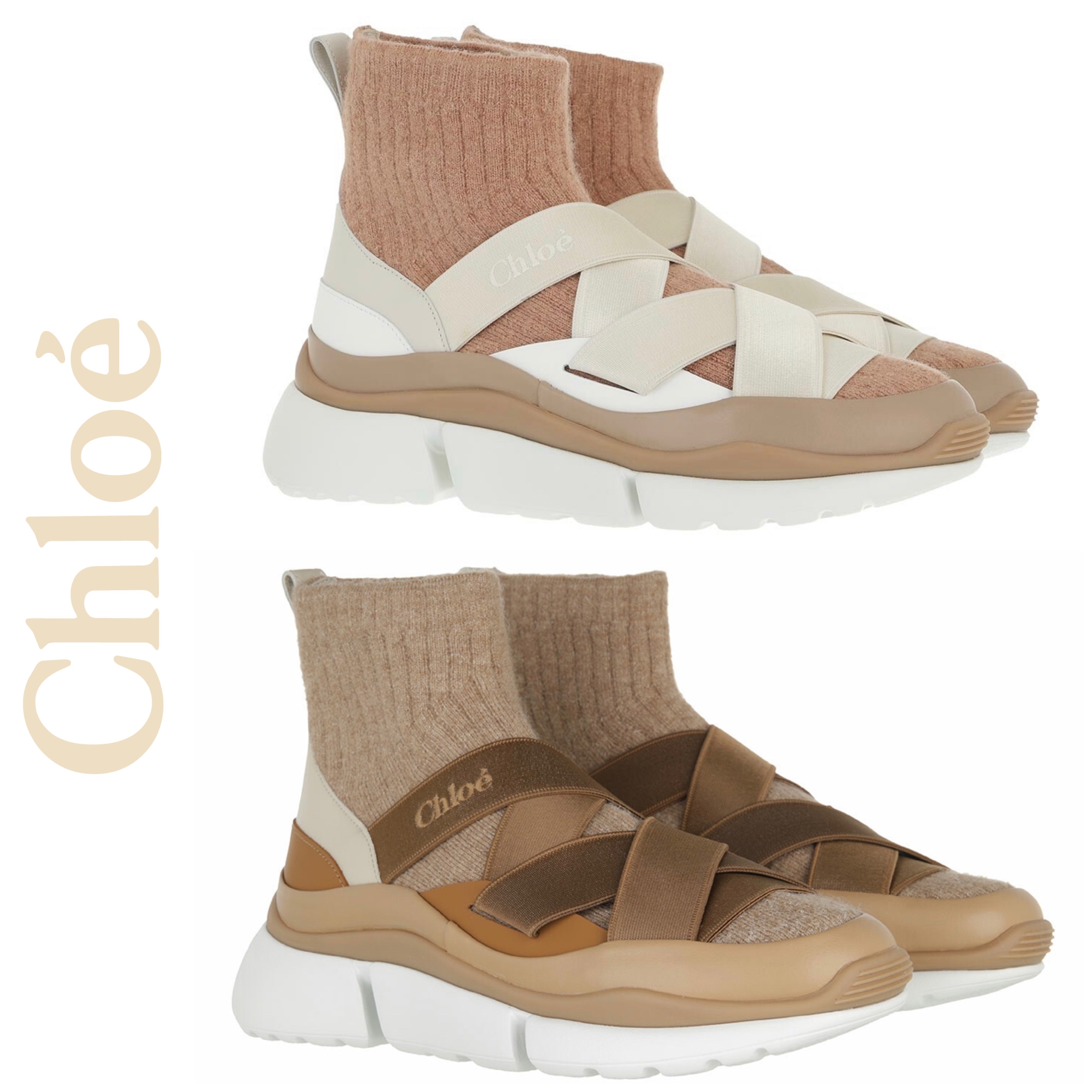 安い Chloe - - スニーカー フィットソックス ニット SONNIE スニーカー 色・サイズを選択:soft tan - raffles.mn 安い Chloe - - スニーカー フィットソックス ニット SONNIE スニーカー 色・サイズを選択:soft tan - raffles.mn