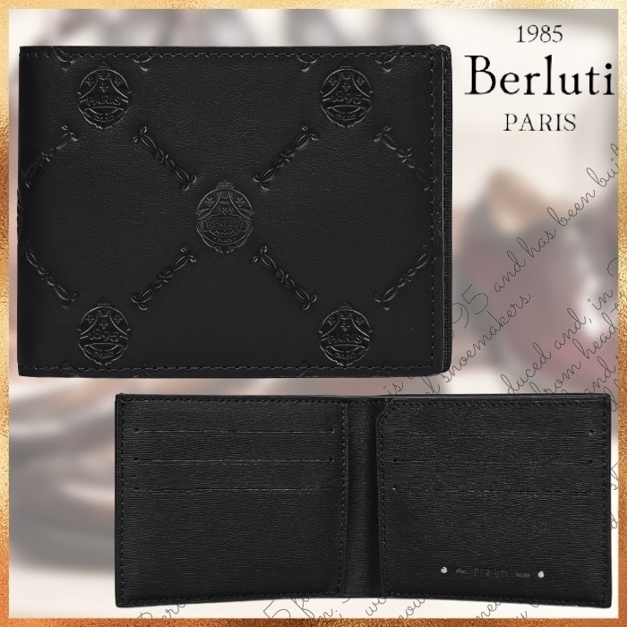 Berluti ベルルッティ レザー エクスカーション ウォレット 黒 激安超安値