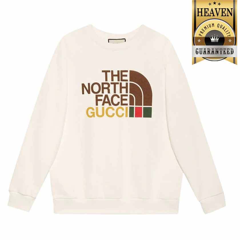 累積売上総額第1位【GUCCI】ノースフェイス×グッチ スウェット