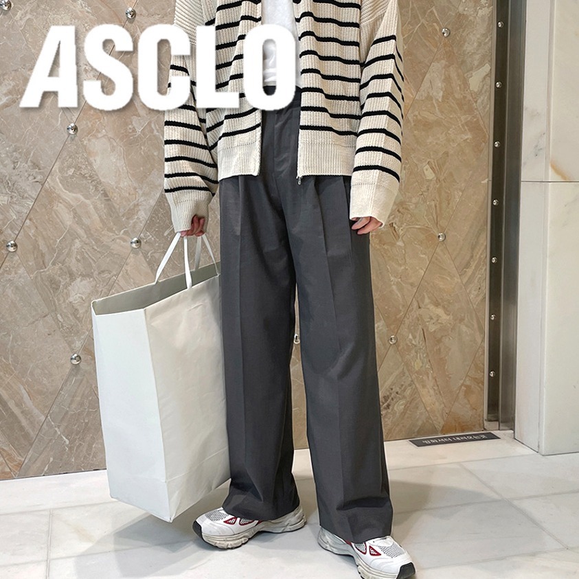 パンツ Pleddy Dion Wide Slacks (4color)