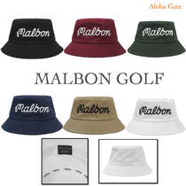 ☆Malbon Golf☆Bon Script 刺繍ロゴ バケット ハット (Malbon Golf ☆Malbon Golf☆Bon Script 刺繍ロゴ バケット ハット (Malbon Golf