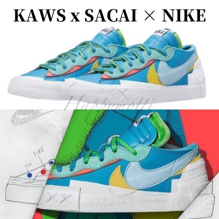 ☆希少商品☆KAWS x SACAI × NIKE BLAZER LOW 関税・送料無料