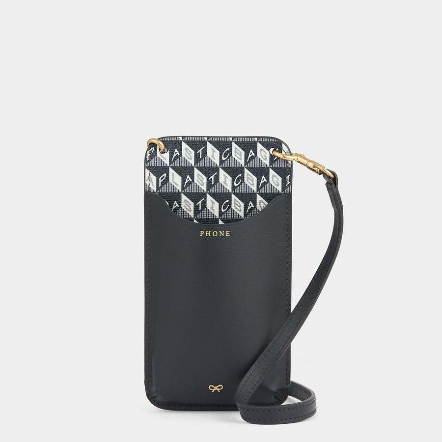 Anya Hindmarch iPhone・スマホケース 【即発】ANYA HINADMARCH スマホショルダー カードケース★(8)