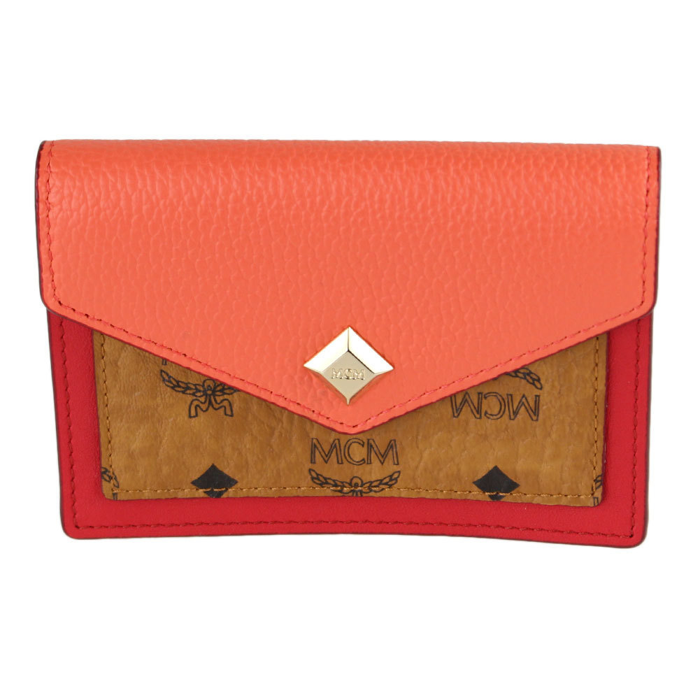 返品可能 MCM FLAP WALLET カードケース【国内即発】