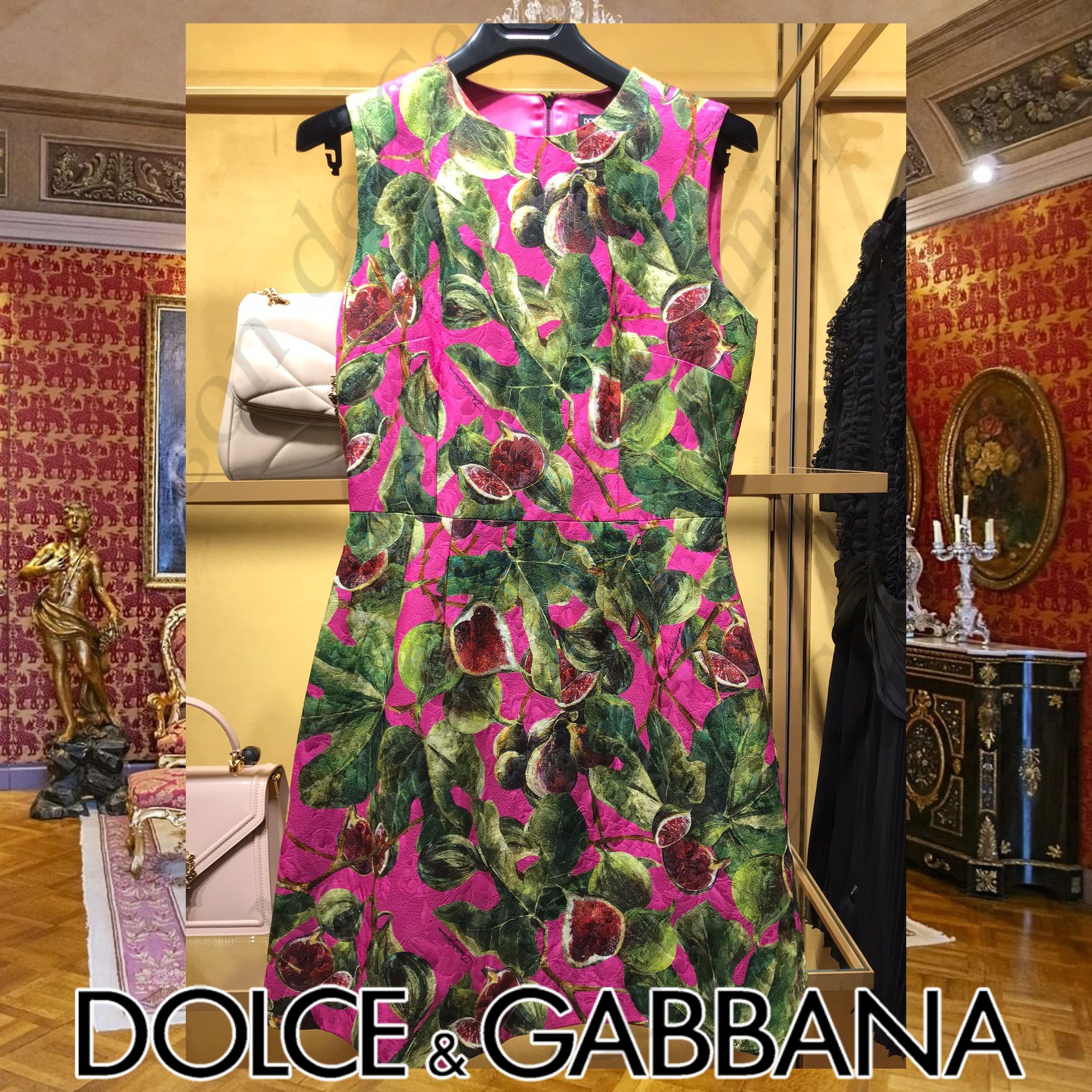 【送料0円】 Gabbana & Dolce ノースリーブ クルーネック ワンピース ワンピース 【送料0円】 Gabbana & Dolce ノースリーブ クルーネック ワンピース ワンピース