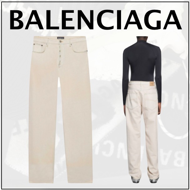 【感謝価格】 直営店買付【BALENCIAGA】ルーズフィットパンツ デニム・ジーパン 【感謝価格】 直営店買付【BALENCIAGA】ルーズフィットパンツ デニム・ジーパン