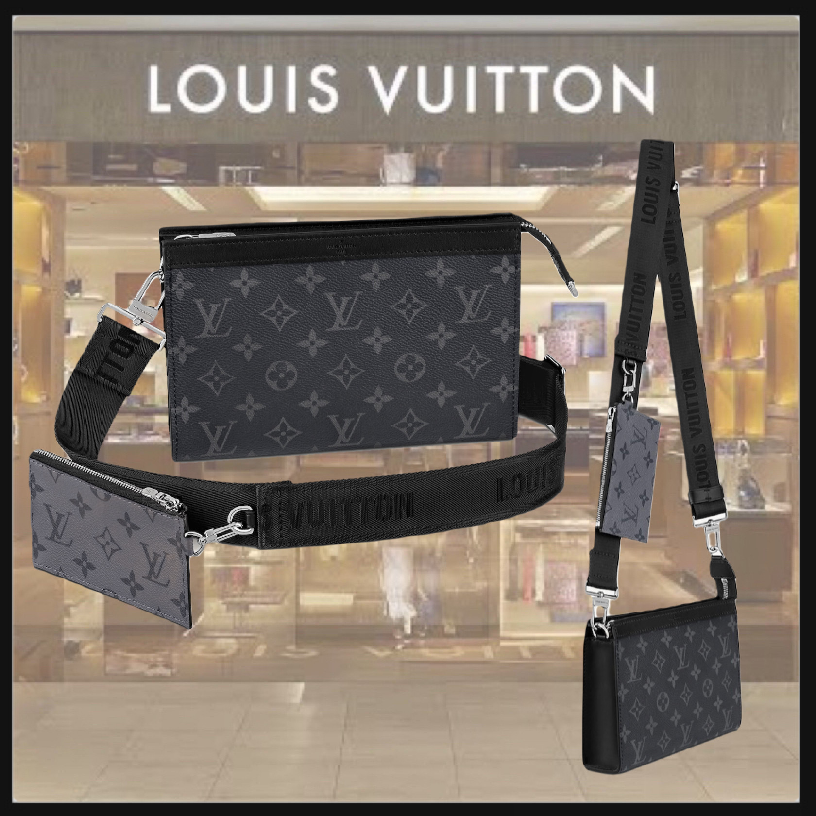 Shop Louis Vuitton MONOGRAM Gaston Wearable Wallet (M81124) by  IMPORTfabulous