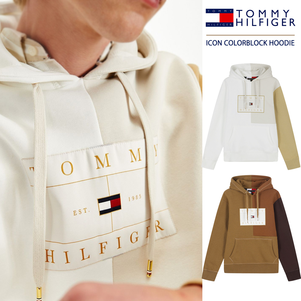 【TOMMY HILFIGER】◆ICON COLORBLOCK HOODIE◆送料無料◆ セール特価
