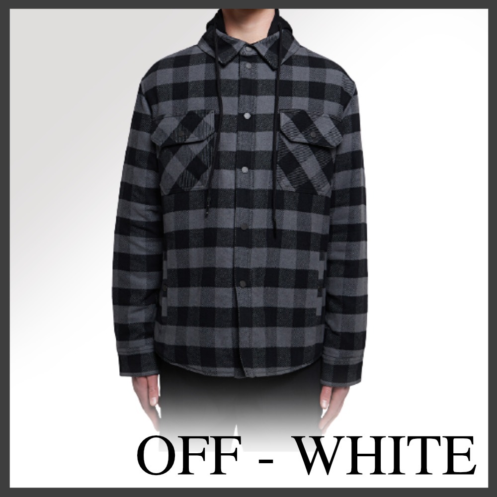 OFF WHITE オフホワイト Arrow patch jacket OFF WHITE オフホワイト Arrow patch jacket