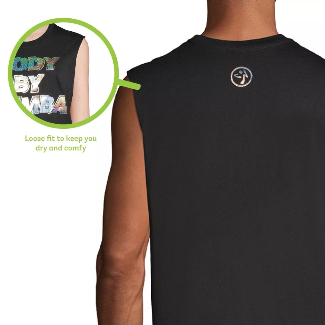 ZUMBA フィットネストップス 【ZUMBA】ズンバ Body By Zumba Muscle Tank タンクトップ 人気(7)