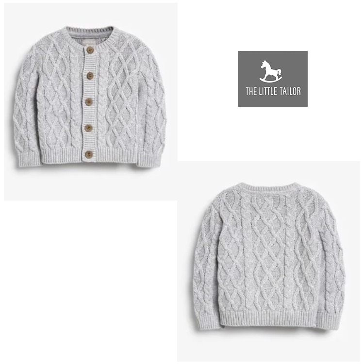 完売
The Little Tailor グレー ケーブルニット ベビーカーディガン♪ ベビー用トップス 完売
The Little Tailor グレー ケーブルニット ベビーカーディガン♪ ベビー用トップス