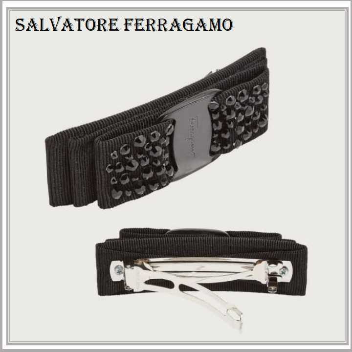 【関税込】◆Salvatore Ferragamo◆VARA BOW ヘアクリップ