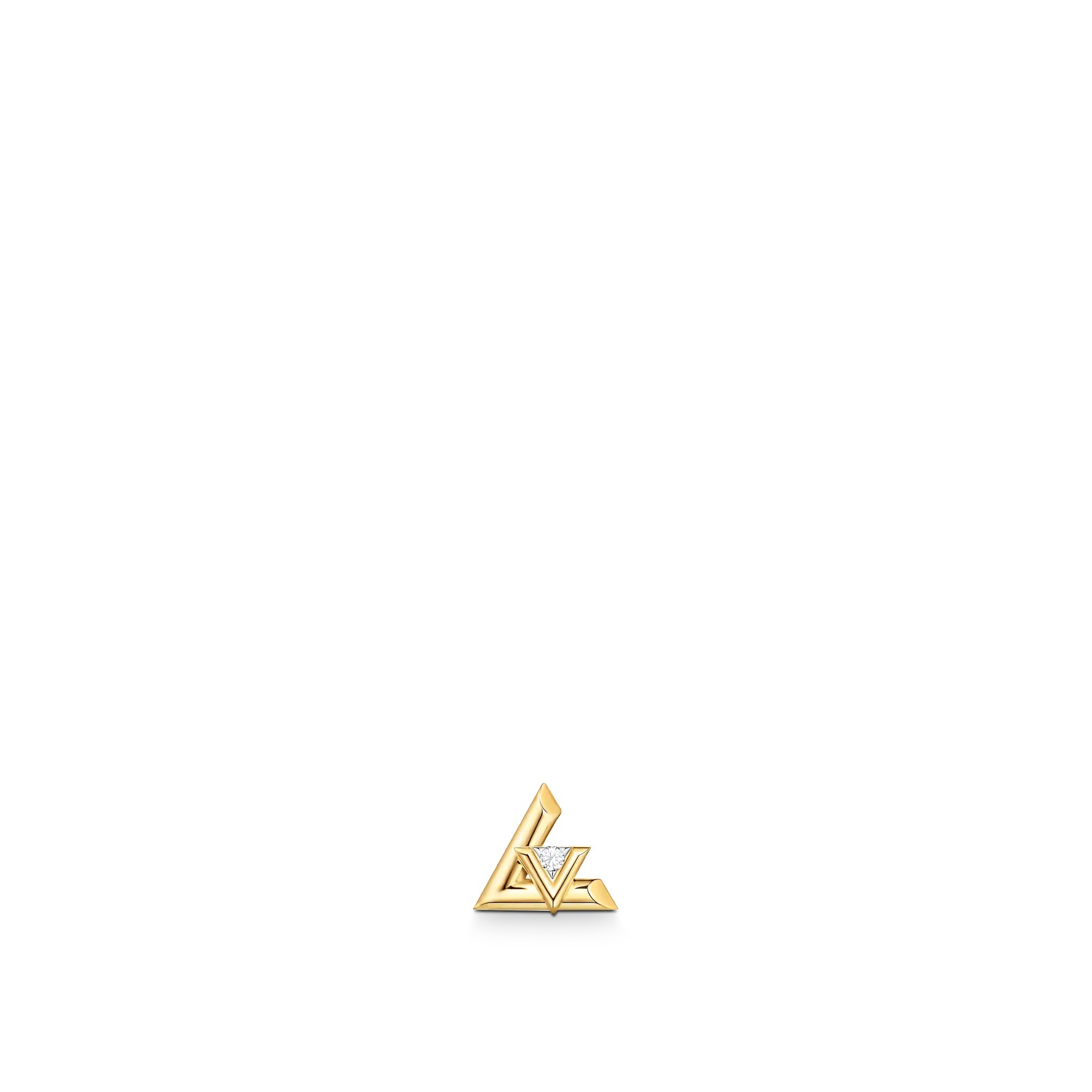 Louis Vuitton ピアス ルイヴィトン LVボルトスタッドピアス ダイヤモンド 2color(6)