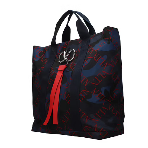 VALENTINO トートバッグ 【VALENTINO】VRING ロゴ カモフラ トートバッグ 関税・送料込(5)