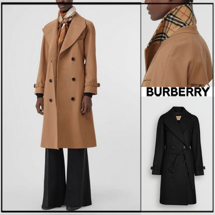 カシミヤ Burberry(バーバリー) コート(レディース) - 海外通販のBUYMA