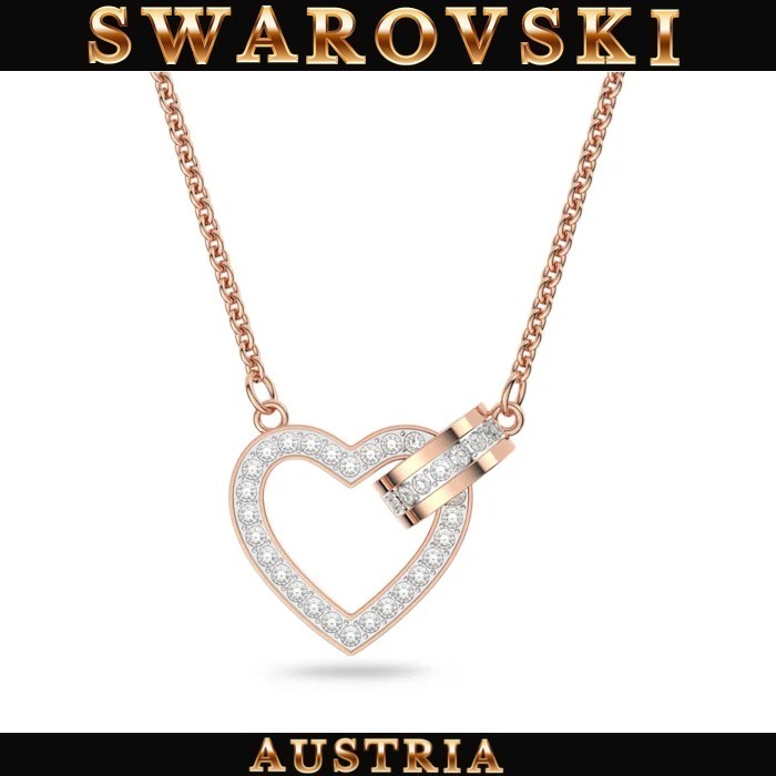 スワロフスキー SWAROVSKI Lovely ネックレス ハート 5636445