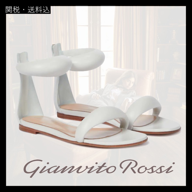 【関税込】Gianvito Rossi ★ Bijoux レザーサンダル 柔らかい