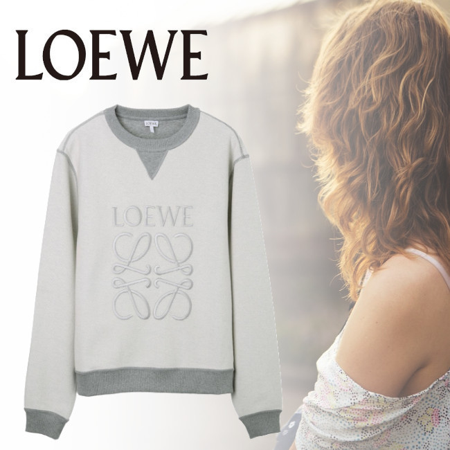 特価ブランド 新作 直営店買付【LOEWE】アナグラム スウェットシャツ スウェット・トレーナー 特価ブランド 新作 直営店買付【LOEWE】アナグラム スウェットシャツ スウェット・トレーナー